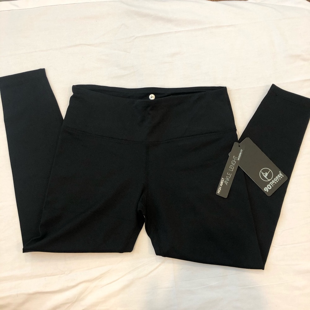 90 Degree Reflex Ankle Length High Waist Legging L - Picture 5 of 10